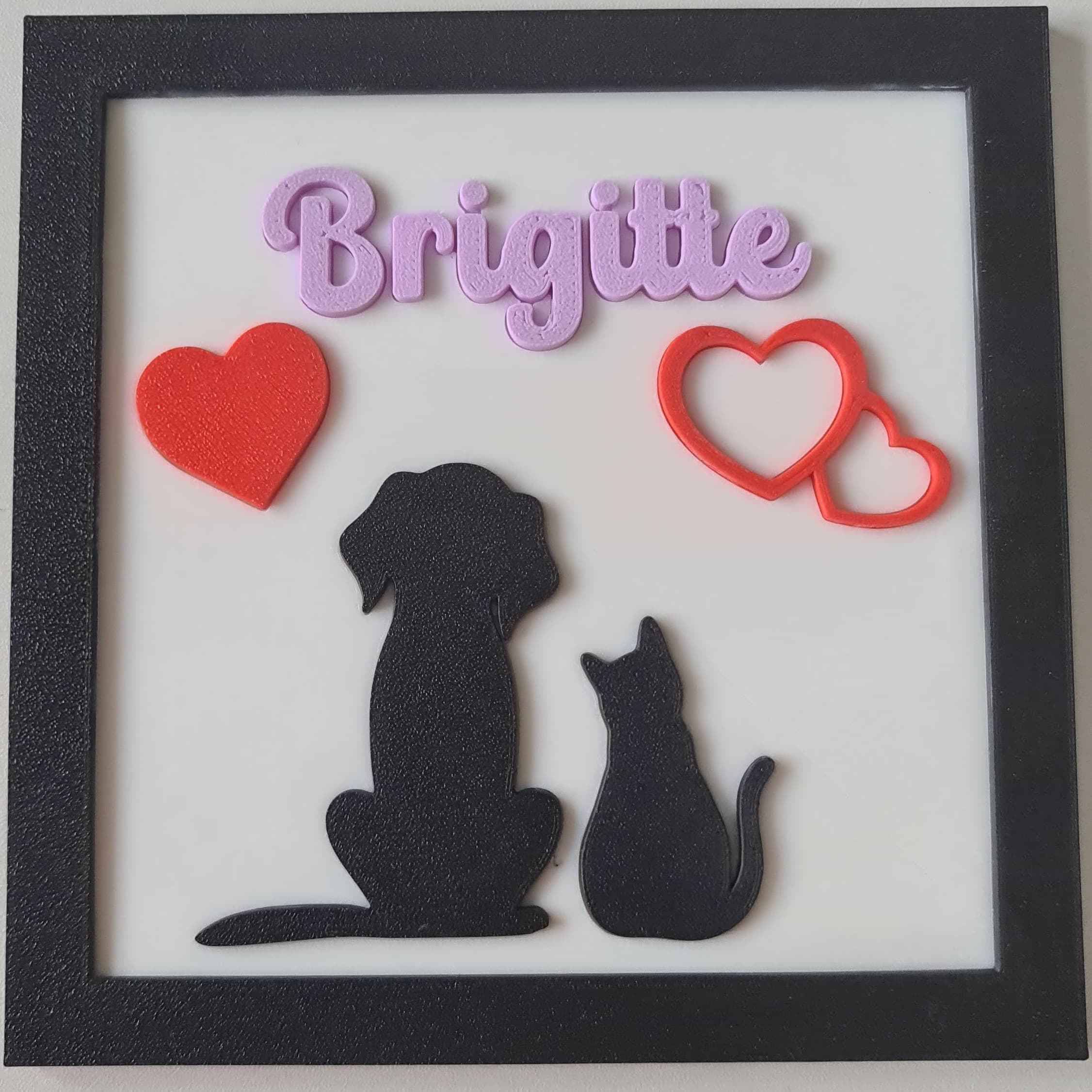 Cadeau personnalisé imprimé en 3D
